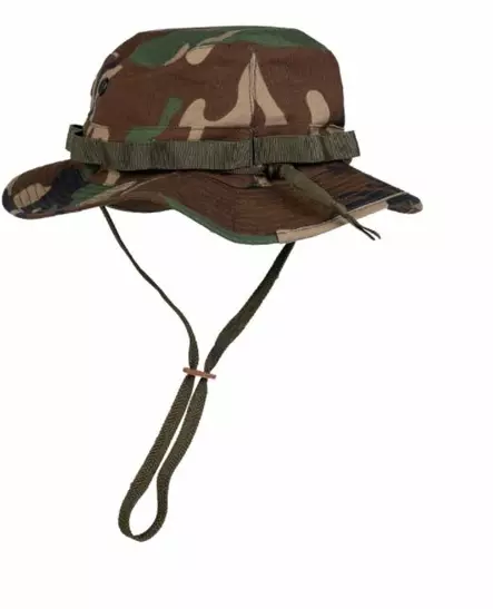 US GI Boonie Hat Ripstop, Woodland - Wide-Brimmed Hats and Boonie Hats - 12323020 - 2
