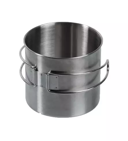 Steel Mug 600 ml with Rotating Handles, Mil-Tec - Cups and Mugs - 14602600 - 1