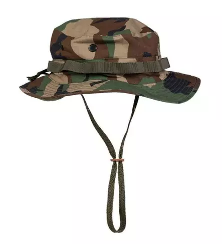 US GI Boonie Hat Ripstop, Woodland - Wide-Brimmed Hats and Boonie Hats - 12323020 - 1