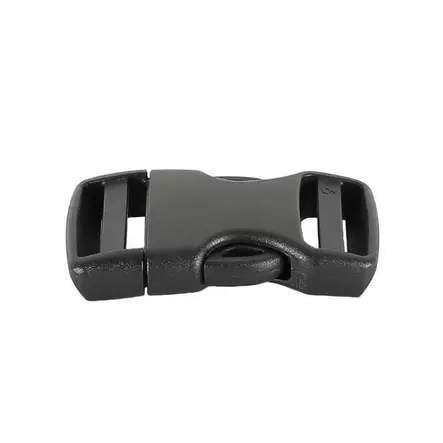 Double-Buckle 25 mm with Trimming, NK, Curved - Buckles and Clips - 11060 - 1