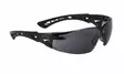 Bollé RUSH+ PSSRUSP443 Platinum Safety Glasses, Smoke Grey Lens - Sunglasses - 15651820 - 1