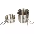 Dining Set, Stainless Steel, Mfh - Camping Cookware - 33310 - 1