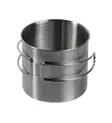 Steel Mug 600 ml with Rotating Handles, Mil-Tec - Cups and Mugs - 14602600 - 1