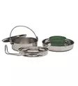 5-Piece Camping Cookware Set, Stainless Steel, Mil-Tec - Camping Cookware - 14646000 - 1