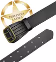 Black Leather Crew Belt - Leather Belts - 1045-110 - 1