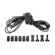 Tasmanian Tiger Bungee Cord Tab Set, Black - Materials - 8778-040 - 1