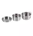 Czech Three-Piece Dining Set, Stainless Steel, Mil-Tec - Camping Cookware - 14664800 - 4
