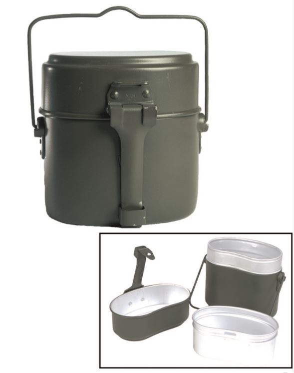 BW Field Pack (Kidney Pack) 3-Piece - Camping Cookware - 14664000 - 1
