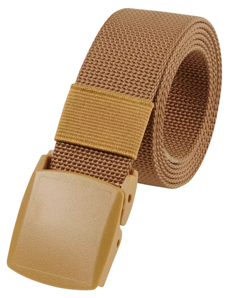Brandit Canvas Belt 35 mm, Khaki - Canvas Belts - 7008-70 - 2