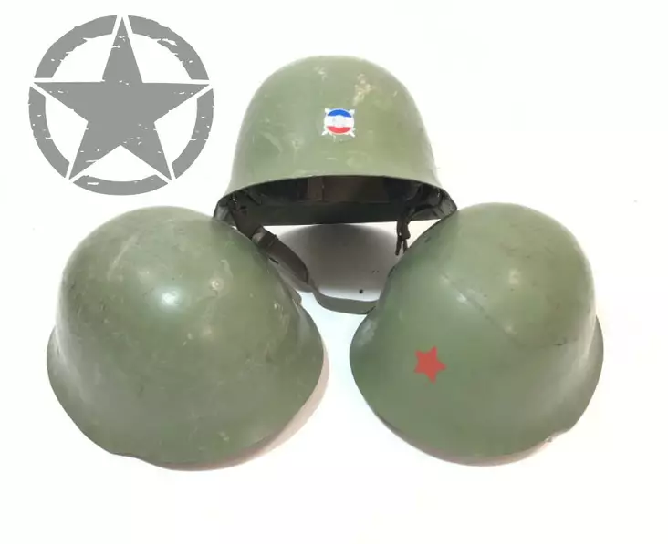 Serbian or Yugoslav Steel Helmet, Surplus - Steel Helmets - 91667600 - 4