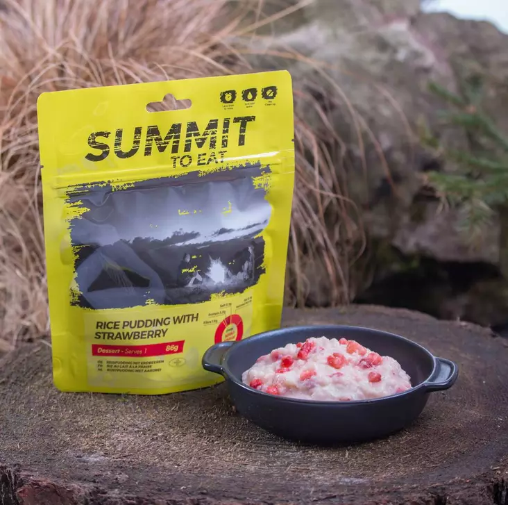 Summit to Eat Freeze-Dried, Strawberry Rice Pudding - Outdoor Meals - 810100 - 1