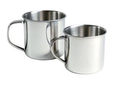 Steel Mug 500 ml, Mil-Tec - Cups and Mugs - 14602000 - 1