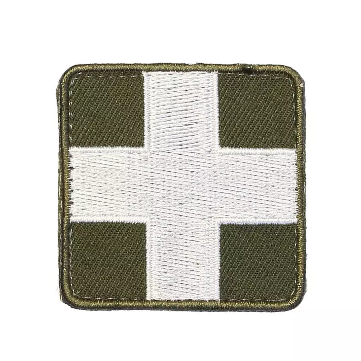 U.S.E. Medical Badge, Green-White - Flags - 120840 - 1
