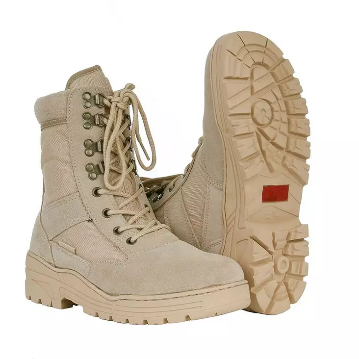 Tactical Combat Boots, Khaki, Fostex - Boots and High-top Boots - 231170K-40 - 1