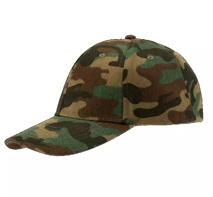 Brandit Baseball Cap, Woodland - Caps and Field Hats - 7030-15010 - 1