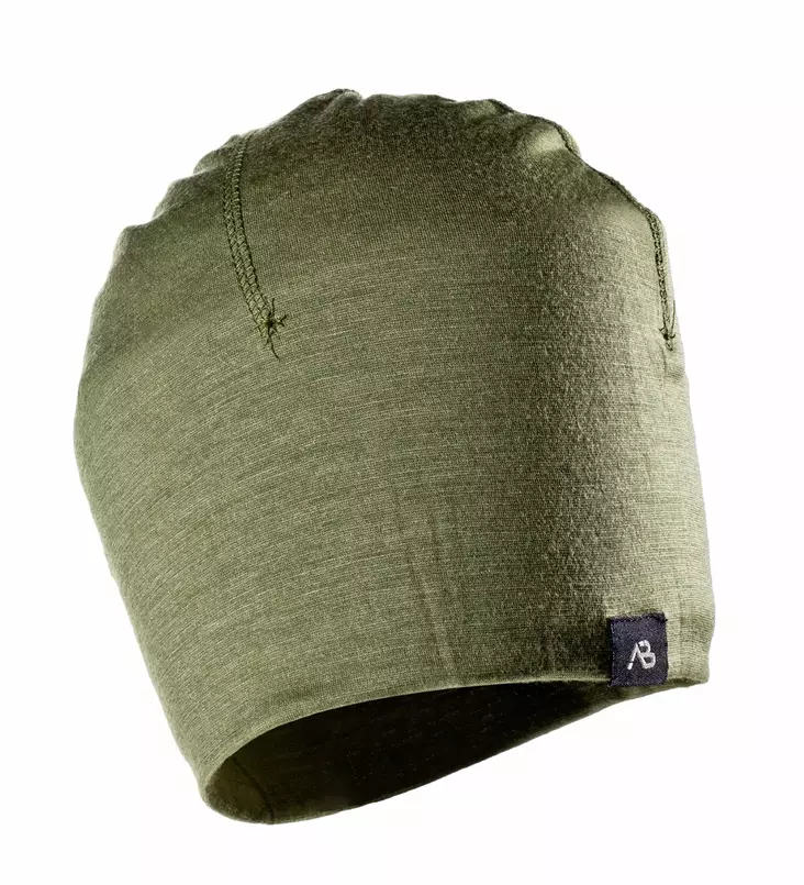 AB Merino Wool Beanie, Olive Green - Beanies - 162000 - 2