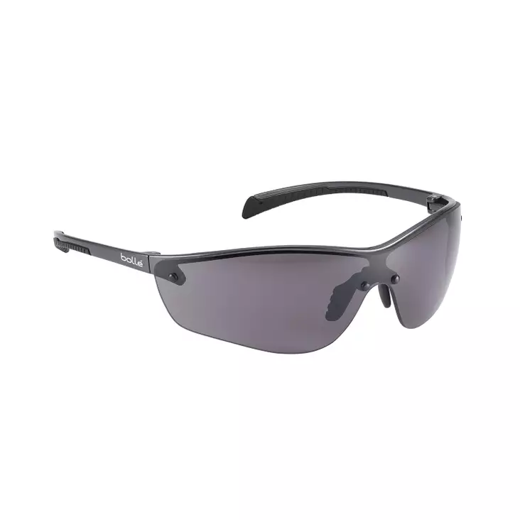 Bollé Silium+ SILPSF Platinum Safety Glasses, Smoke Grey Lens - Sunglasses - 15651000 - 1