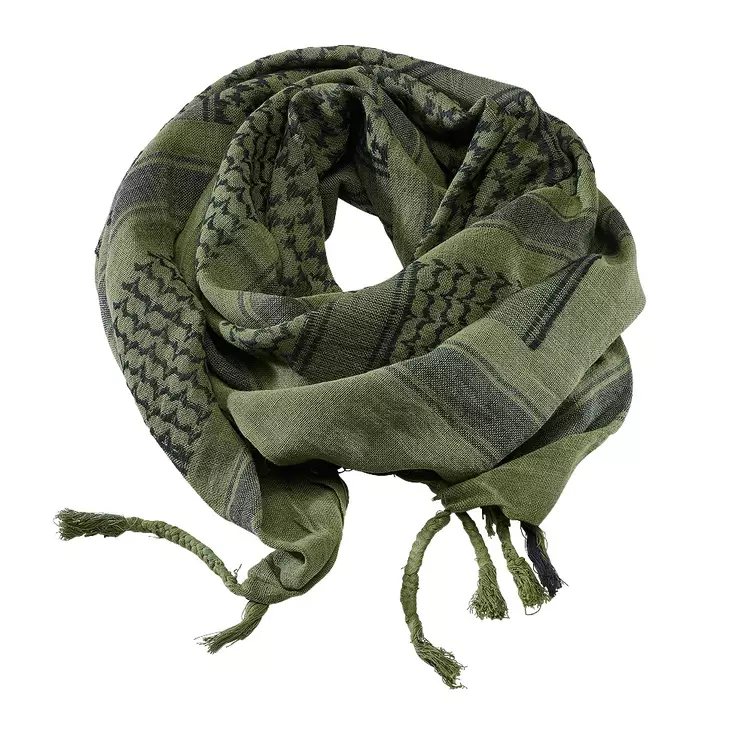 Brandit Shemagh - Scarf, Olive Green/Black - Shemaghs - 7009-190 - 1