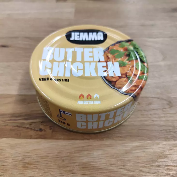 Jemma Butter Chicken Chicken Strips in Indian-Style Sauce, 210 g - Outdoor Preserves - 31050 - 1