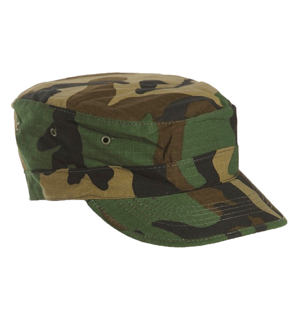 US BDU Field Cap, Ripstop, Woodland - Caps and Field Hats - 12308020 - 1