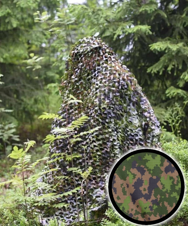 Camouflage Net M05 Forest Pattern, 150 x 200 cm - Camouflage Nets - 220000 - 1