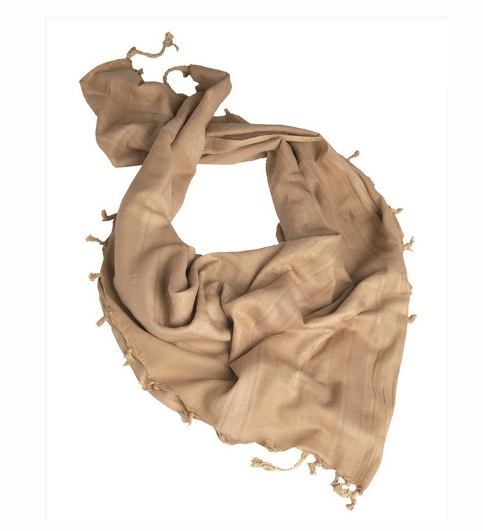 Shemagh - Scarf, Coyote Brown, Mil-Tec - Shemaghs - 12612000 - 1