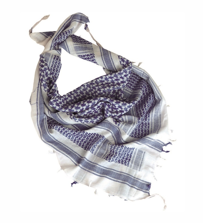 Shemagh Scarf, Blue/White, Mil-Tec - Shemaghs - 12617000 - 1