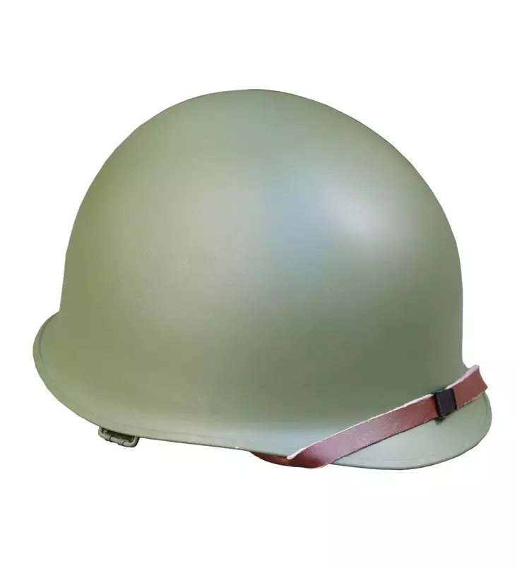 US Army M1 Helmet with Inner Liner, Surplus - Steel Helmets - 91664210 - 1
