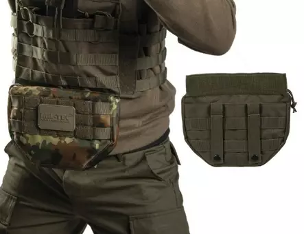 Hanger Pocket, Olive Green, Mil-Tec - Tool Pouches - 13486301 - 2