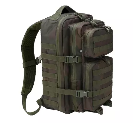 Brandit Assault Pack, Large, Dark Woodland - Backpacks - 8008-281 - 1