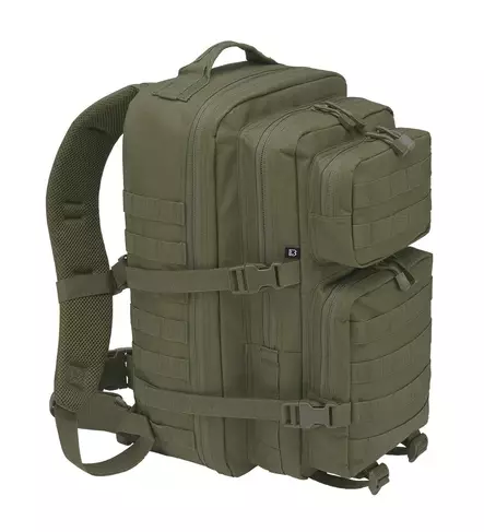 Brandit Assault Pack, Large, Olive Green - Backpacks - 8008-1 - 1