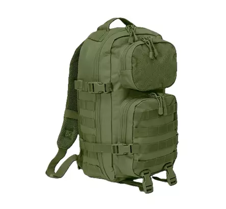Brandit Assault Pack Patch, Medium, Olive Green - Backpacks - 8022-1 - 1