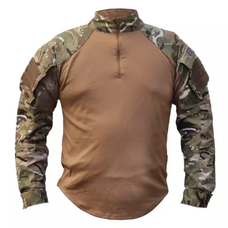British Under Body Armour Combat Shirt (UBACS), MTP, Brown, Surplus - Tactical Shirts - 602270-S-1 - 1