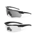 ESS Crossbow Suppressor 2X Safety Glasses, Clear / Smoke Gray - Sunglasses - 740-0451 - 1