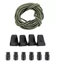 Tasmanian Tiger Bungee Cord Set, Olive Green. - Materials - 7346-331 - 1