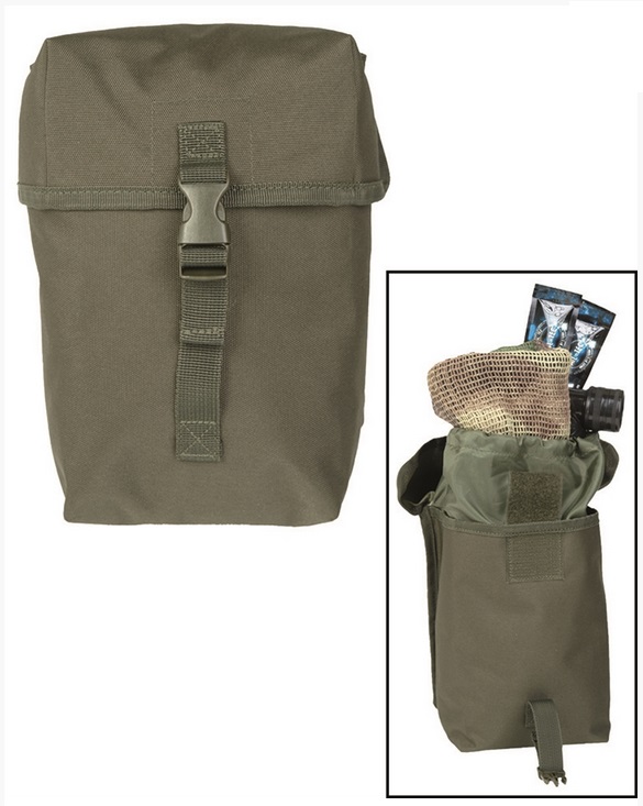 British Style Utility Pocket, Mil-Tec - Vertical Pockets - 13490201 - 1