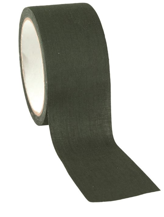 Olive Green Camouflage Tape 50 mm, 10 meters, Mil-Tec - Masking Tapes - 15934001 - 1