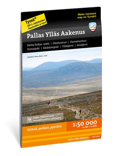 Map of Pallas, Ylläs, Aakenus, Calazo - Maps and Bags - 501 - 1