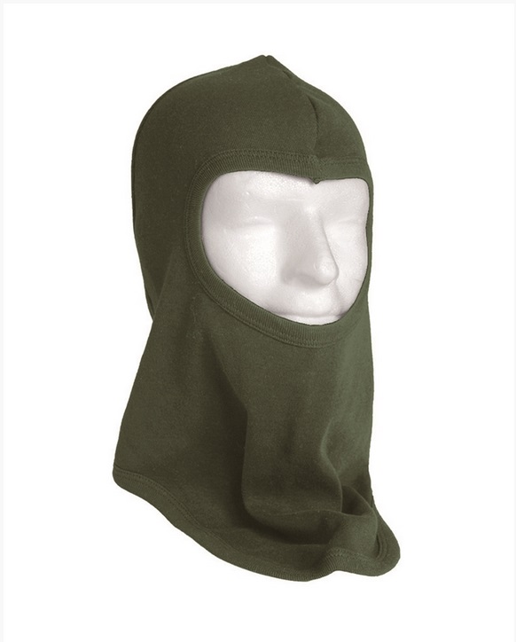 Cotton Helmet Cover, Single Hole, Olive Green, Mil-Tec - Helmet Caps - 12109101 - 1