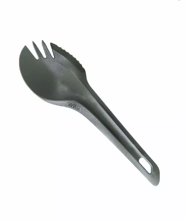 Spoon-Fork-Knife Wildo®, Lightweight Plastic - Camping Cookware - 14627001 - 1