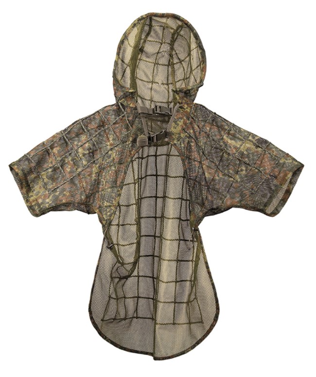 Flecktarn Camouflage Poncho, Mil-Tec - Swimwear and Snow Gear - 11964021 - 1