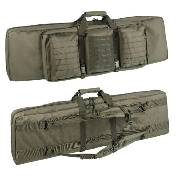 Double Weapon Case, Olive Green, Mil-Tec - Bags - 16193401 - 1