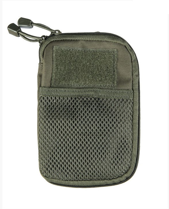 Modular System Belt Holster, Olive Green, Mil-Tec - Vertical Pockets - 13489001 - 1