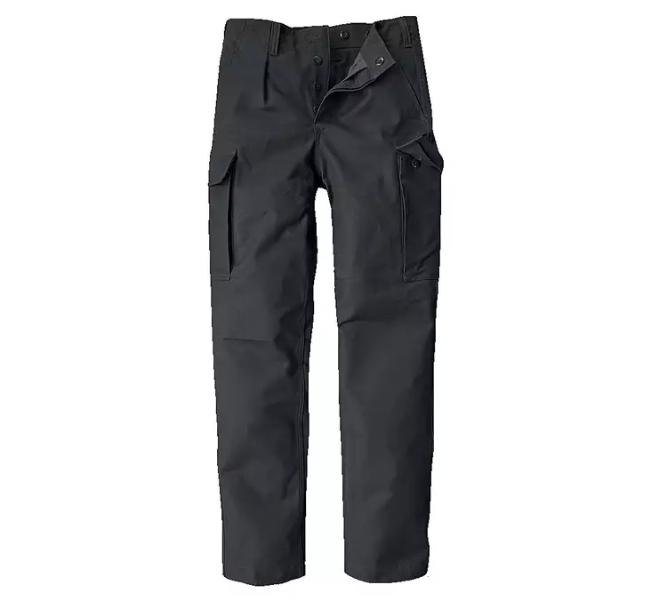 Brandit BW Cargo Trousers, Black - Cargo Pants - 1030-11002-1 - 1