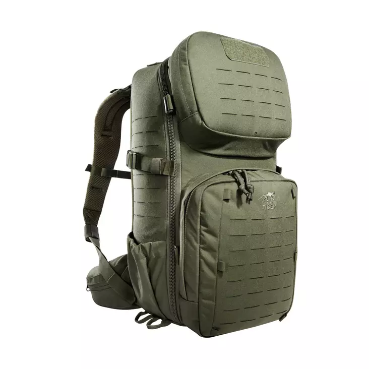 Tasmanian Tiger Modular Combat Pack Backpack, 22L, Olive Green - Backpacks - 7265-331 - 1