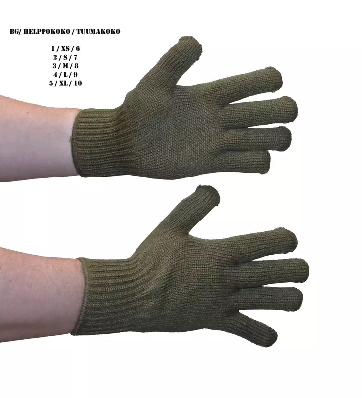 Belgian Wool Mittens, surplus, various sizes - Gloves - 615195-1 - 2