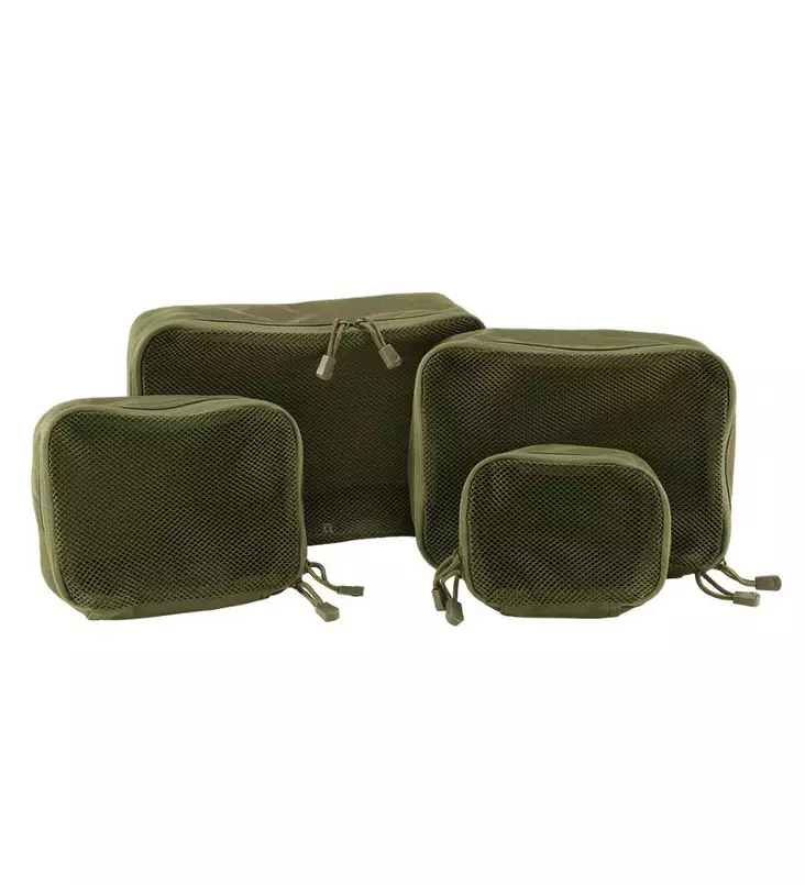 Brandit Packing Pockets 4-Piece Set, Olive Green - Gear Bags and Sacks - 8095-15001 - 1