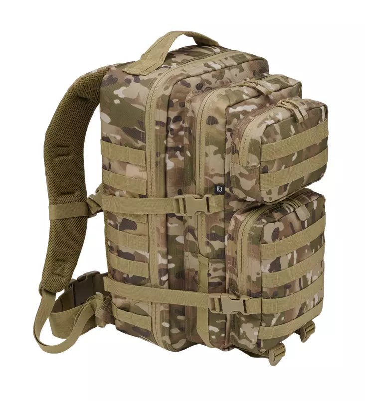 Brandit Assault Pack Backpack, Large, Tactical Camo - Backpacks - 8008-161 - 1