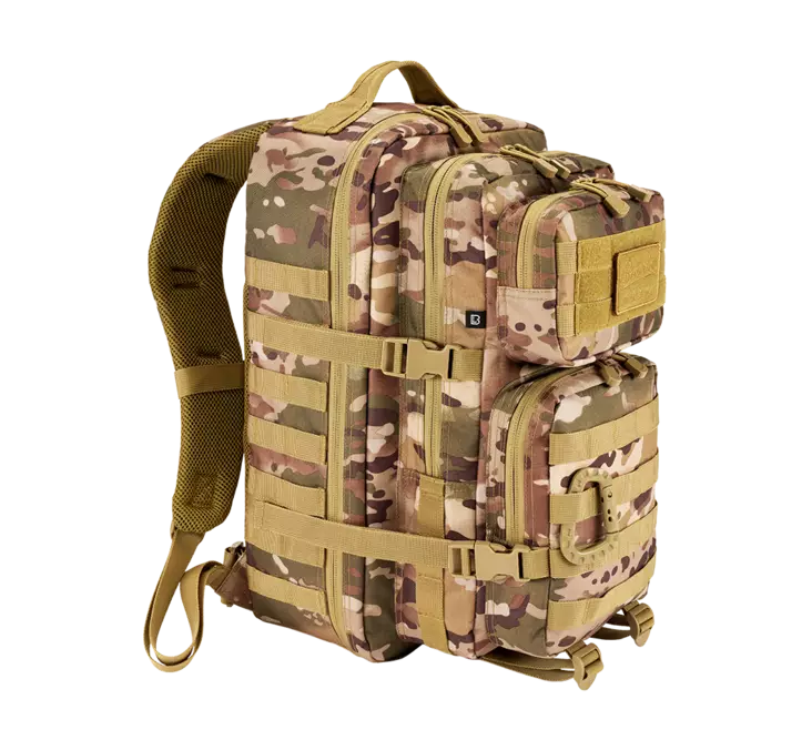 Brandit Assault Pack, Large, Tactical Camo - Backpacks - 8074-161 - 1