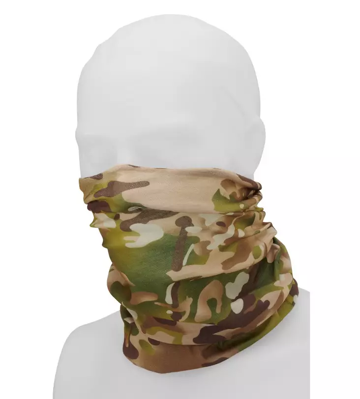Brandit Neck Gaiter, MC Camouflage - Buffs and Tube Scarves - 7016-161 - 1